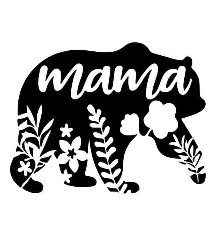Mama Decals - Pixel Parrot Design