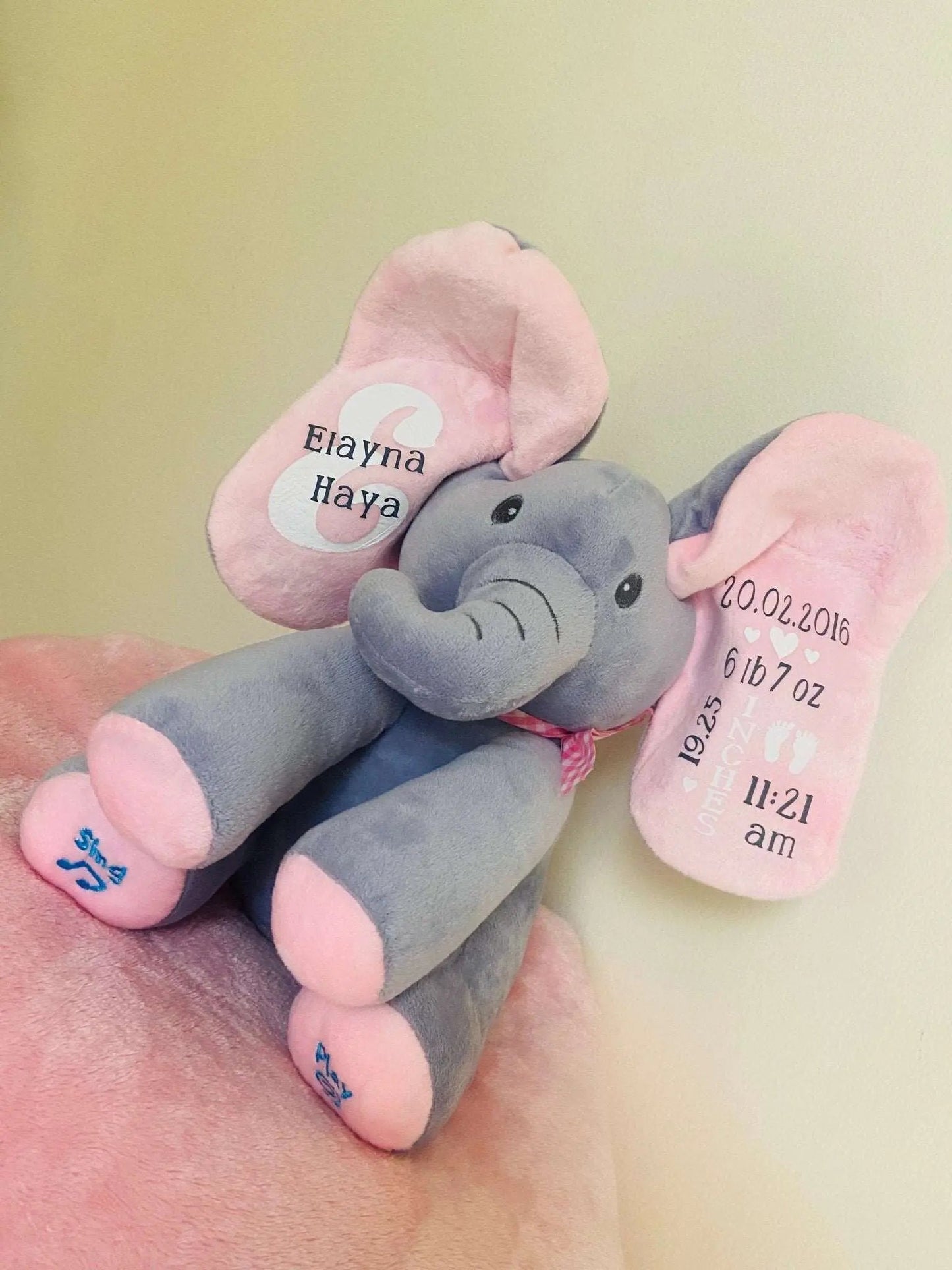elephant stuffed animal