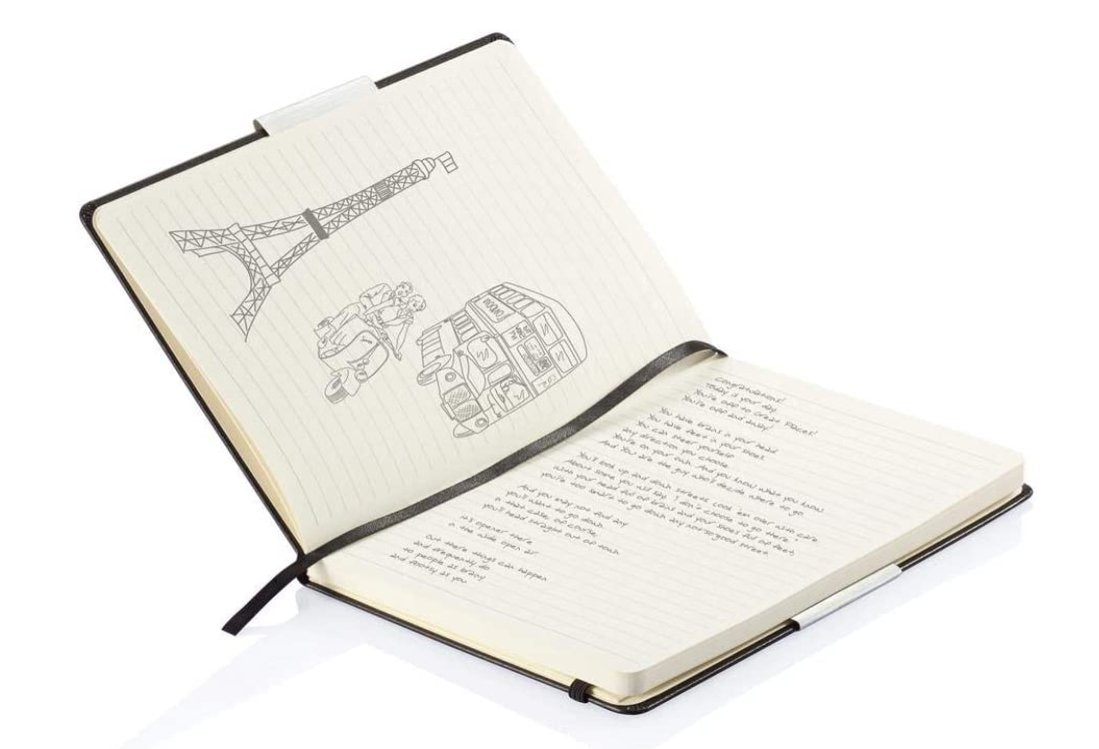Personalized A5 Notebook - Pixel Parrot Design