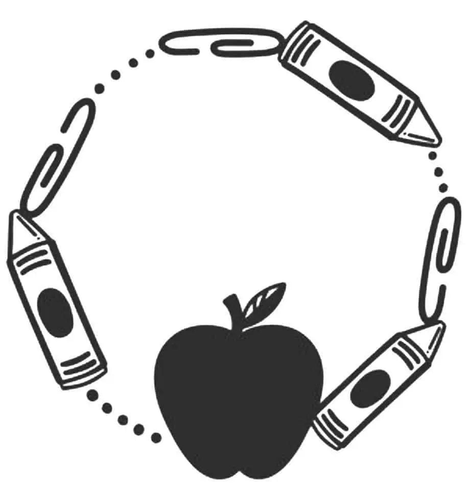 Teacher Decals - Pixel Parrot Design