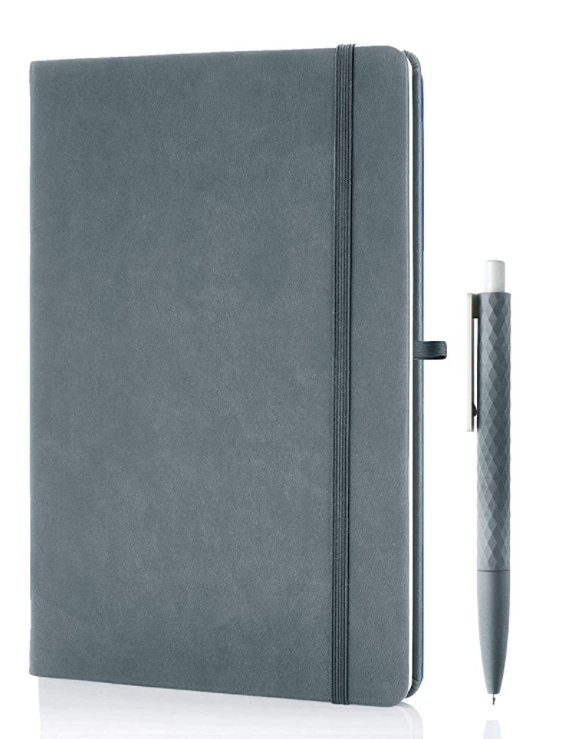 Personalized A5 Notebook + Pen Set - Pixel Parrot Design